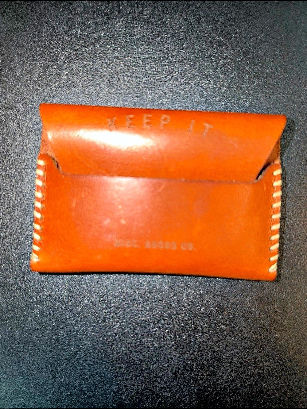 Misc. Goods Slim Tuck Wallet in Golden